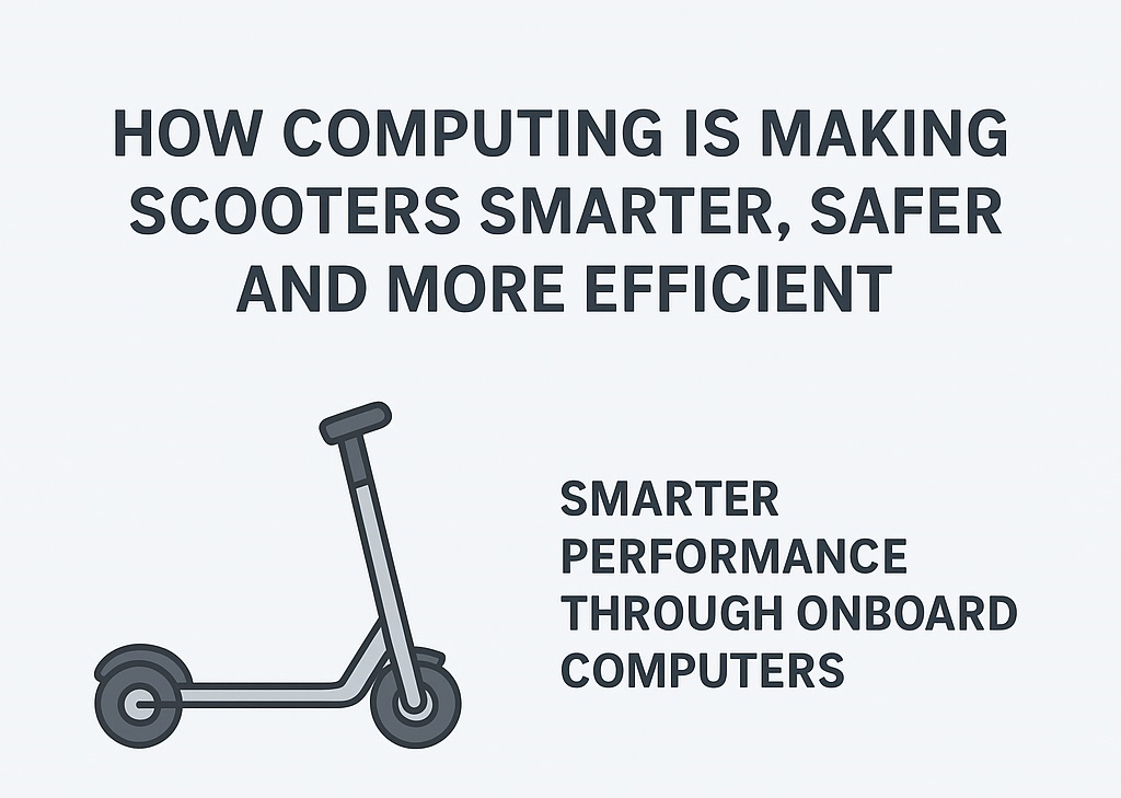 How Modern Computing Is Making Scooters Smarter, Safer, and More Efficient