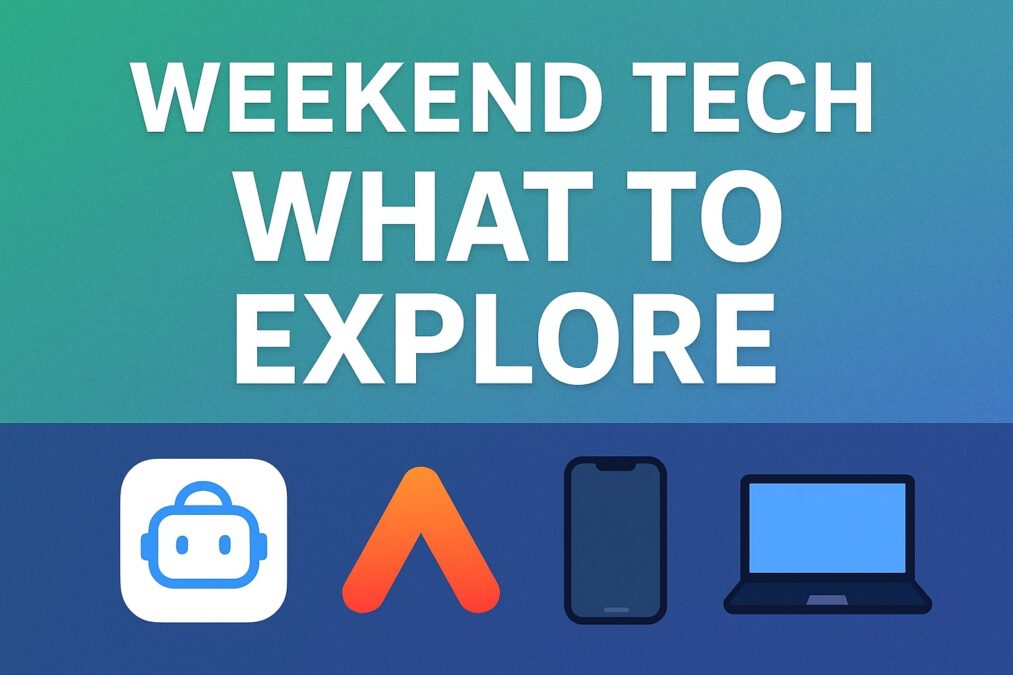 Maximize Your Weekend: Essential Tech Upgrades and Maintenance Tips for a Smoother Digital Life