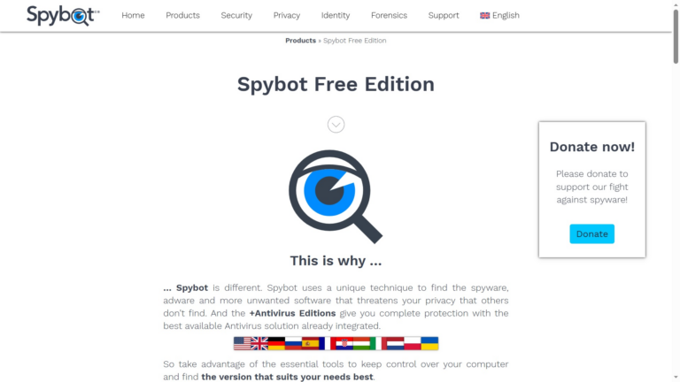 Spybot Search and Destroy, Saviour of IT Engineers